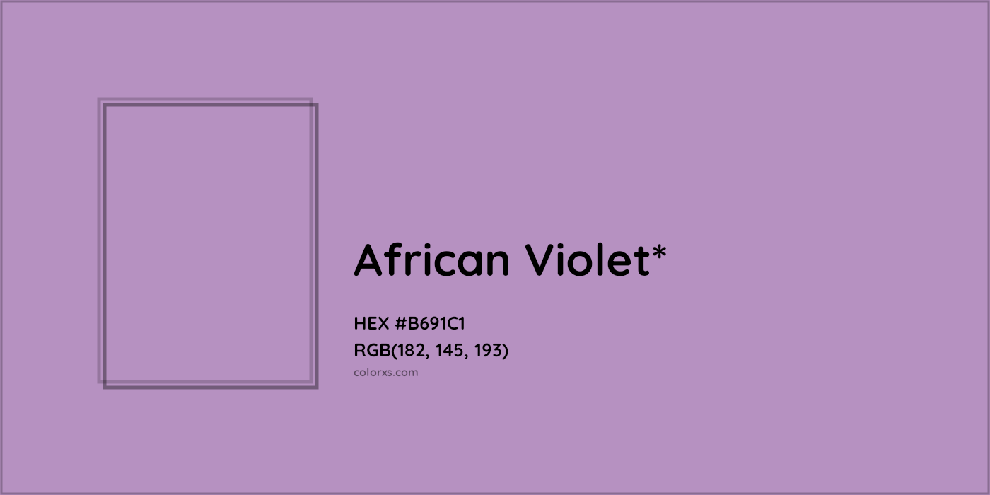 HEX #B691C1 Color Name, Color Code, Palettes, Similar Paints, Images