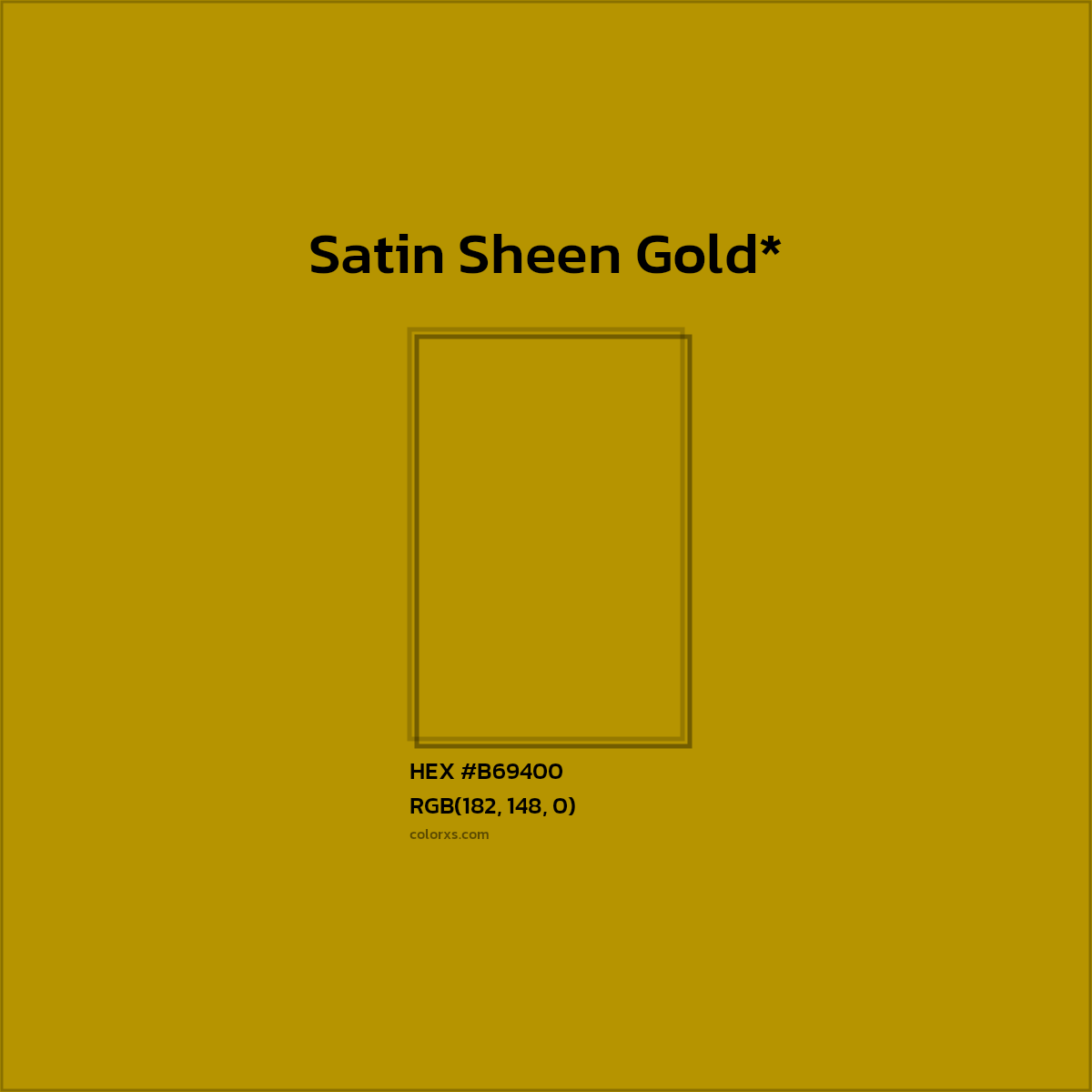HEX #B69400 Color Name, Color Code, Palettes, Similar Paints, Images
