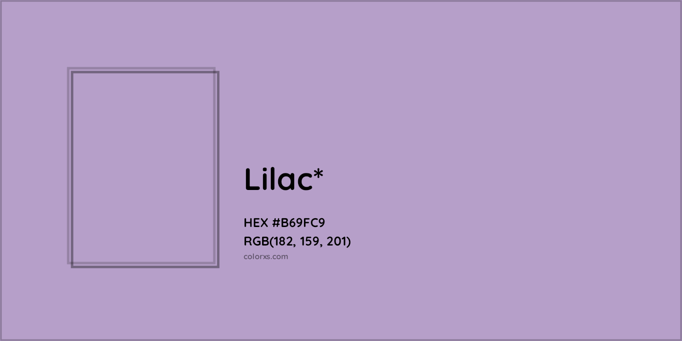 HEX #B69FC9 Color Name, Color Code, Palettes, Similar Paints, Images