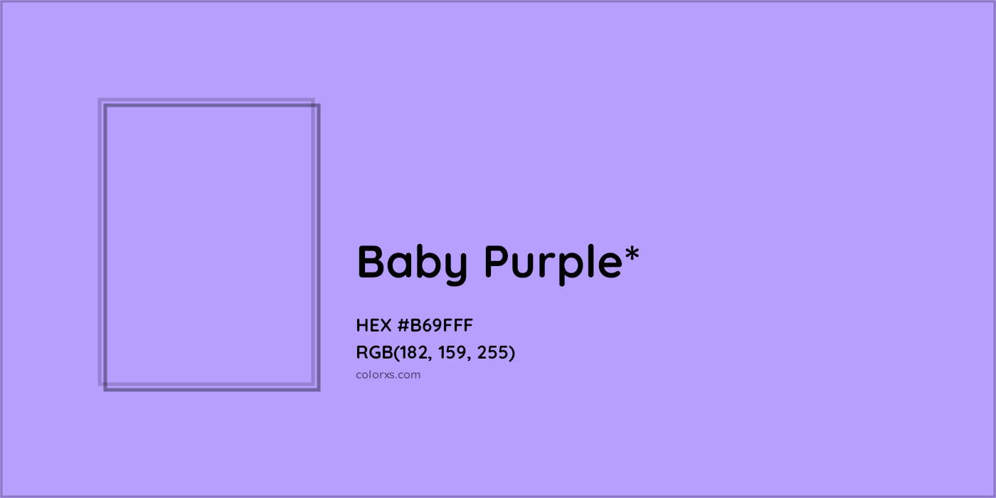 HEX #B69FFF Color Name, Color Code, Palettes, Similar Paints, Images