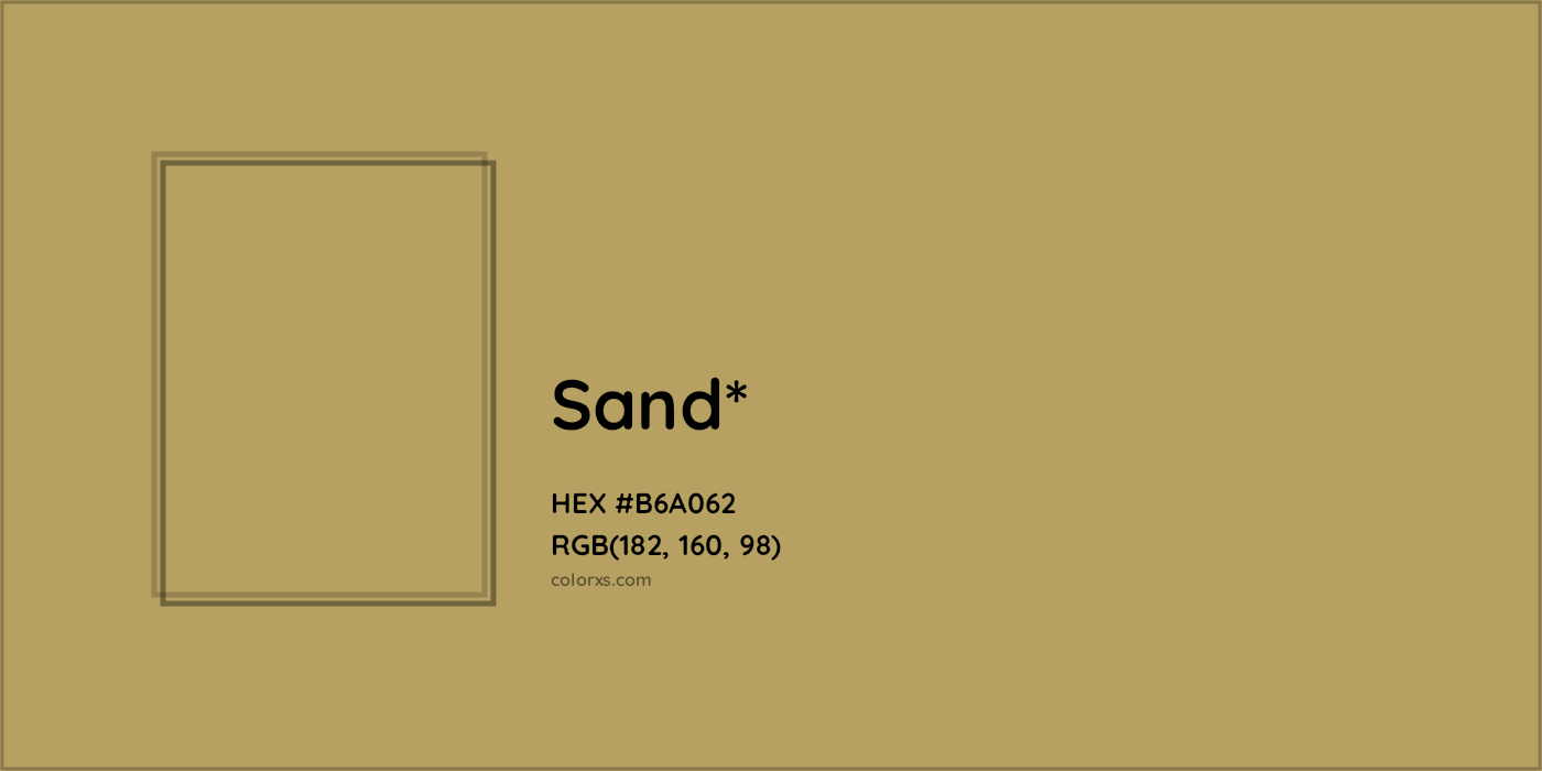 HEX #B6A062 Color Name, Color Code, Palettes, Similar Paints, Images