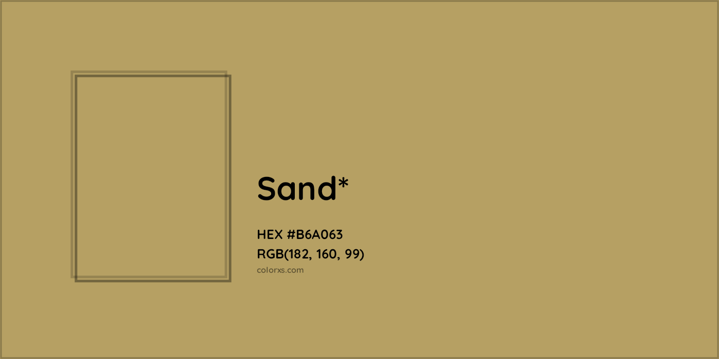 HEX #B6A063 Color Name, Color Code, Palettes, Similar Paints, Images