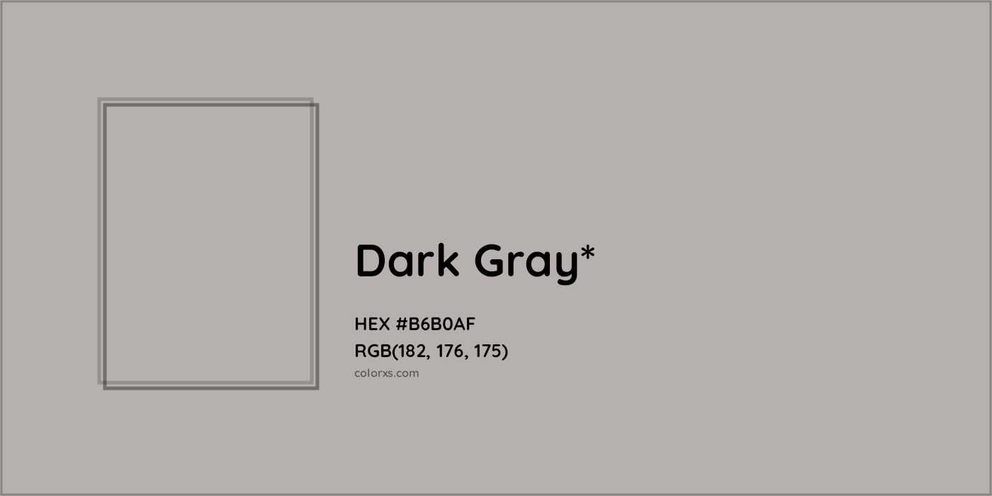 HEX #B6B0AF Color Name, Color Code, Palettes, Similar Paints, Images