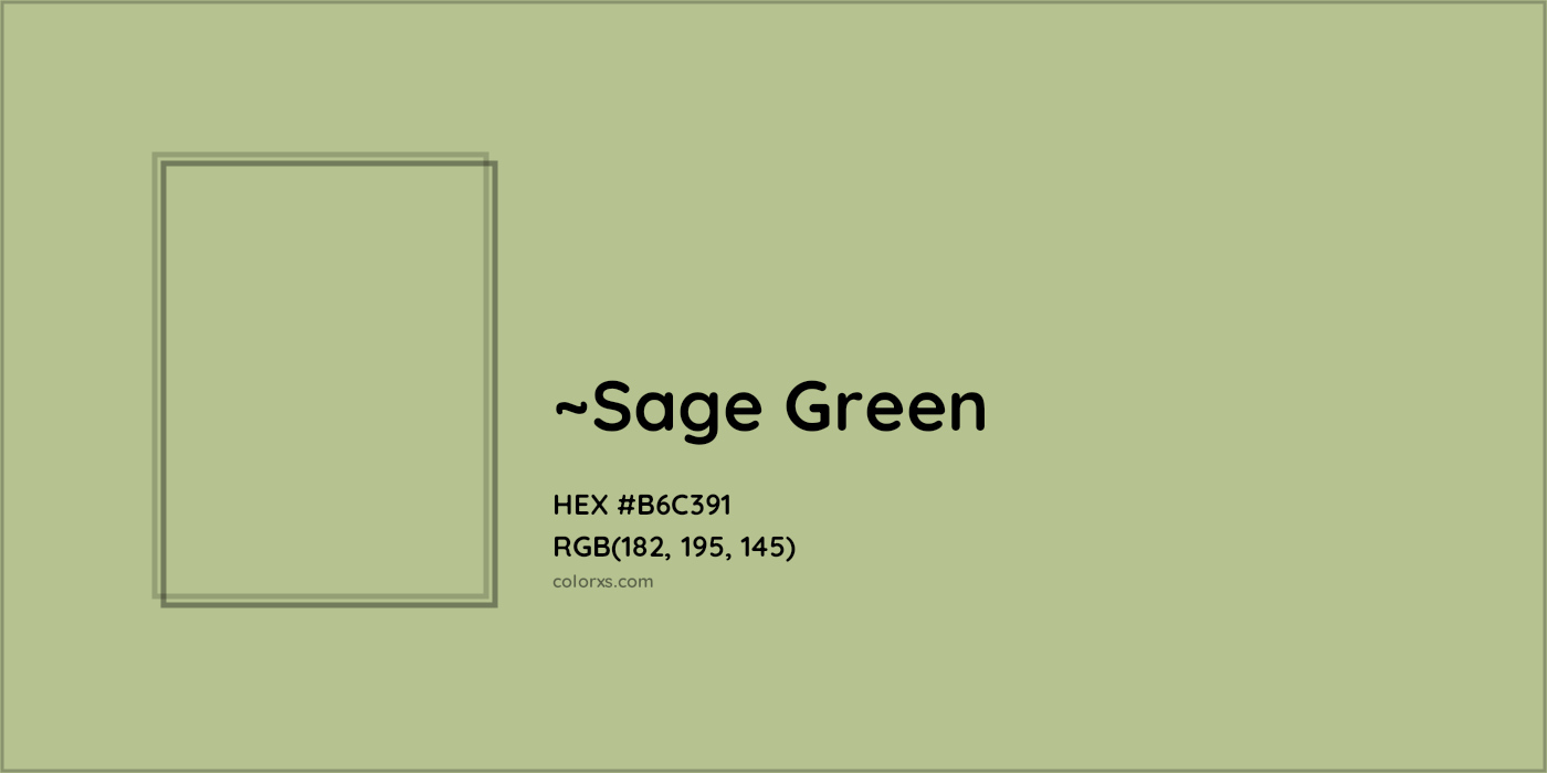 HEX #B6C391 Color Name, Color Code, Palettes, Similar Paints, Images