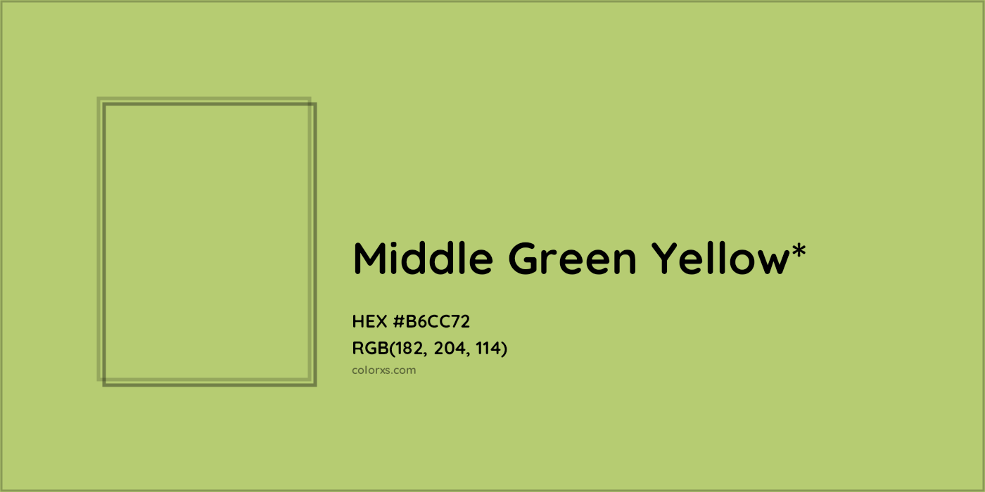 HEX #B6CC72 Color Name, Color Code, Palettes, Similar Paints, Images