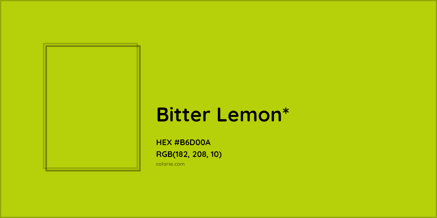 HEX #B6D00A Color Name, Color Code, Palettes, Similar Paints, Images
