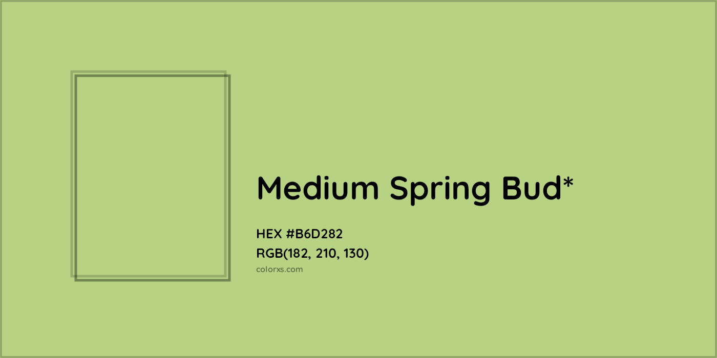 HEX #B6D282 Color Name, Color Code, Palettes, Similar Paints, Images