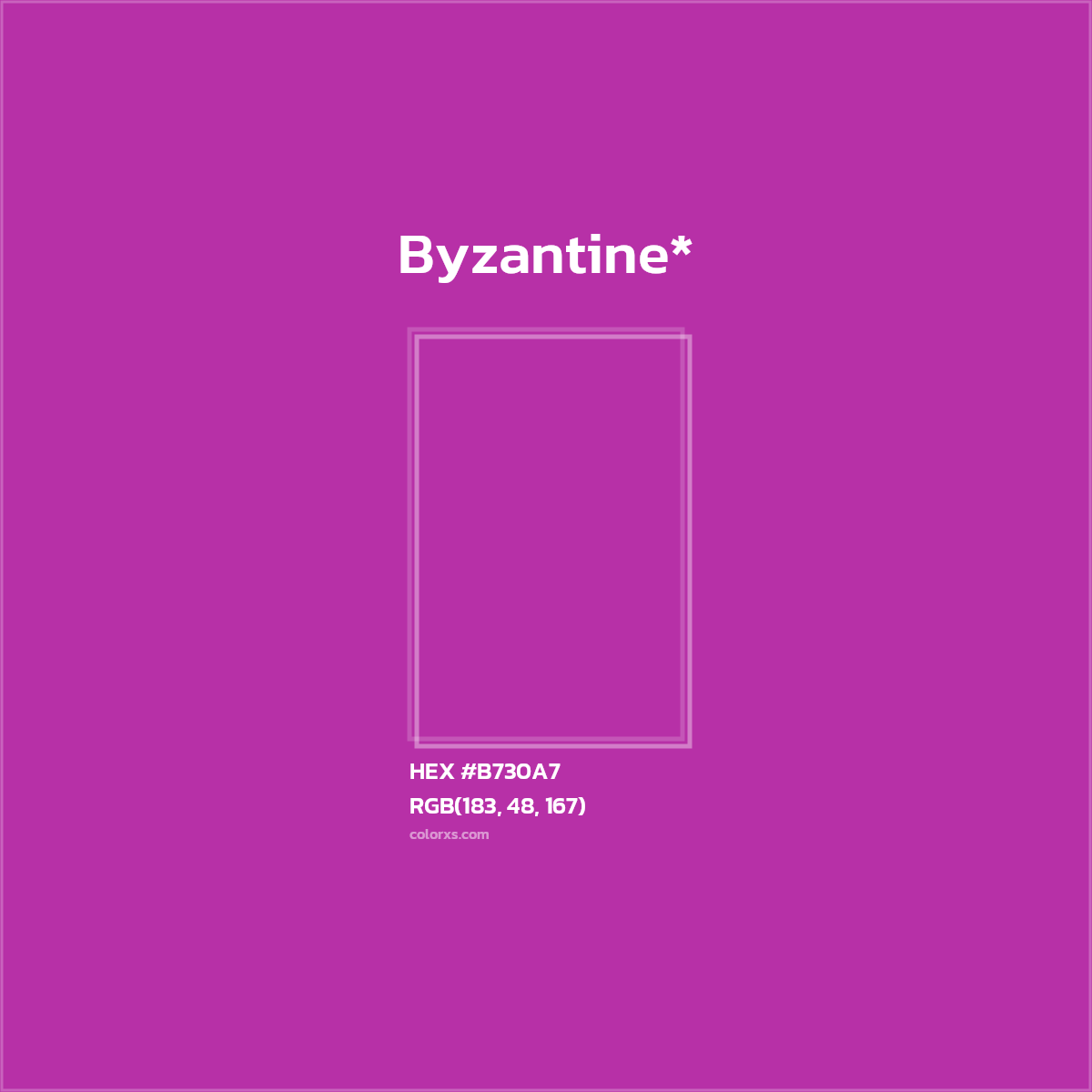 HEX #B730A7 Color Name, Color Code, Palettes, Similar Paints, Images