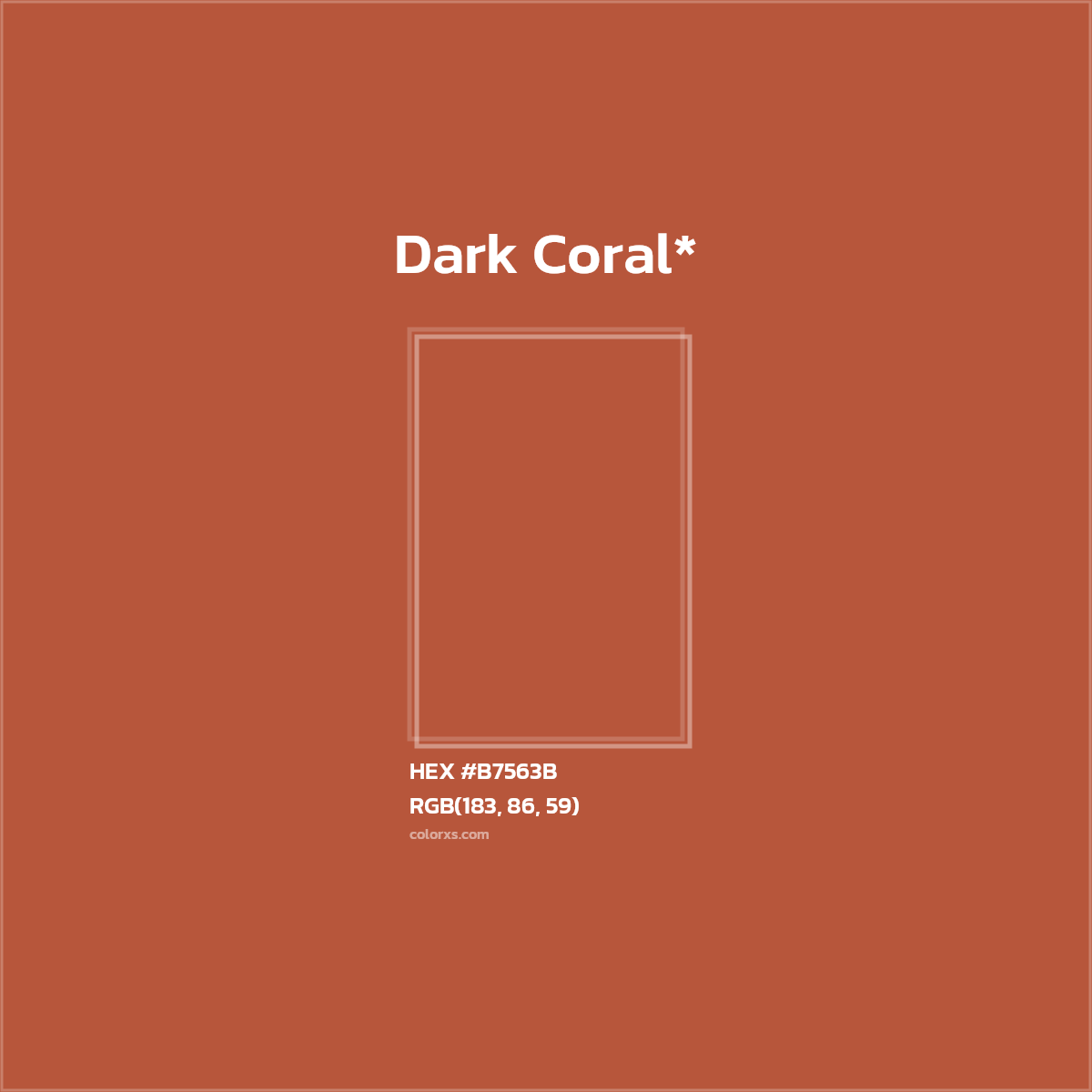 HEX #B7563B Color Name, Color Code, Palettes, Similar Paints, Images
