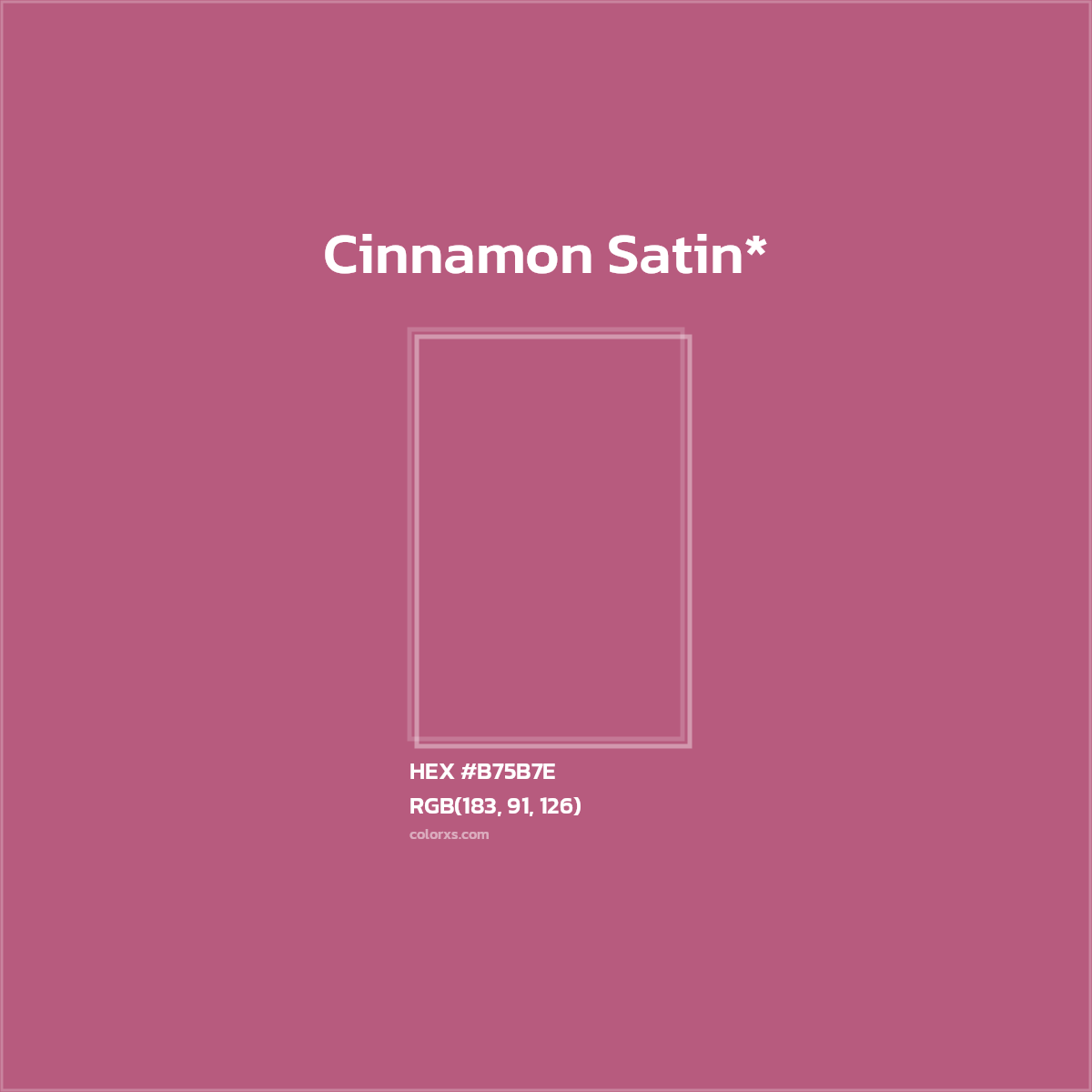 HEX #B75B7E Color Name, Color Code, Palettes, Similar Paints, Images