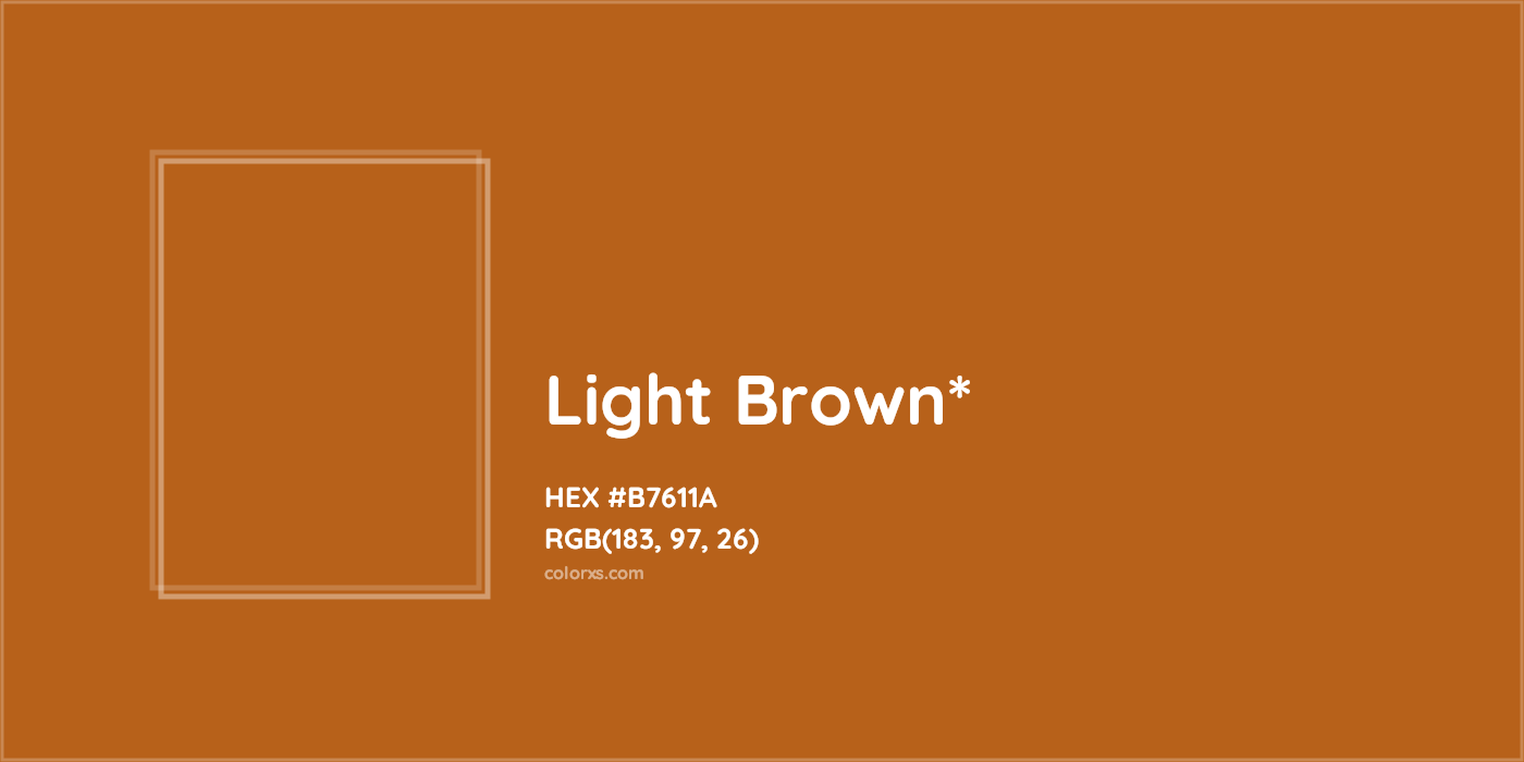 HEX #B7611A Color Name, Color Code, Palettes, Similar Paints, Images
