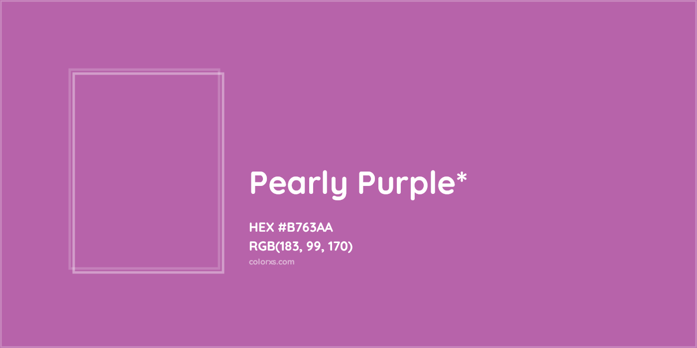 HEX #B763AA Color Name, Color Code, Palettes, Similar Paints, Images