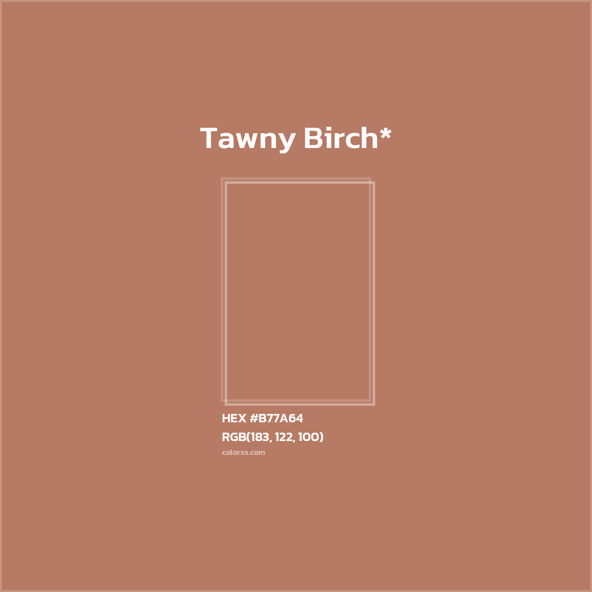 HEX #B77A64 Color Name, Color Code, Palettes, Similar Paints, Images