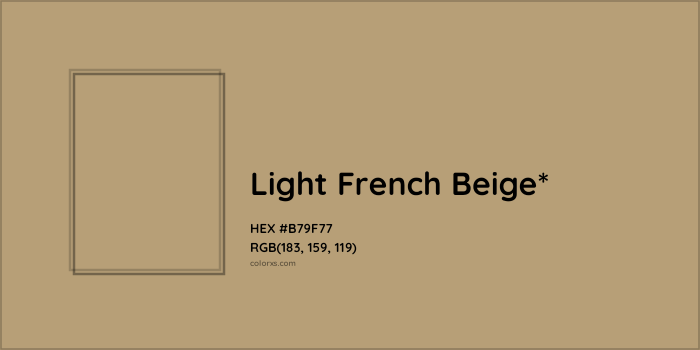 HEX #B79F77 Color Name, Color Code, Palettes, Similar Paints, Images