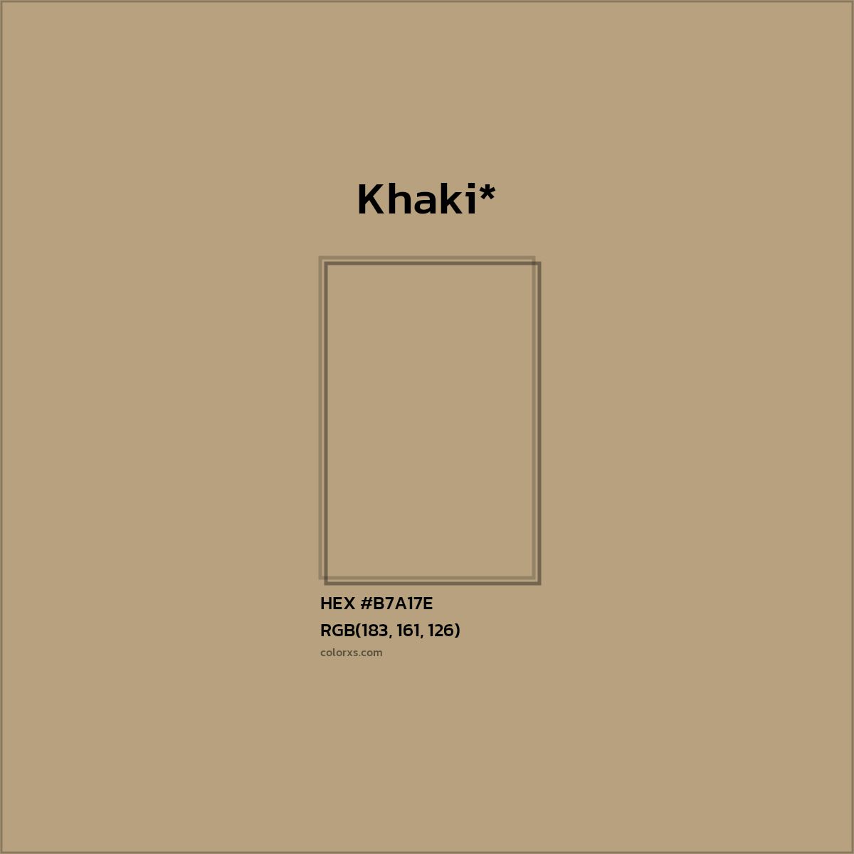 HEX #B7A17E Color Name, Color Code, Palettes, Similar Paints, Images