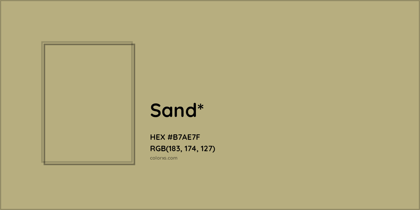 HEX #B7AE7F Color Name, Color Code, Palettes, Similar Paints, Images