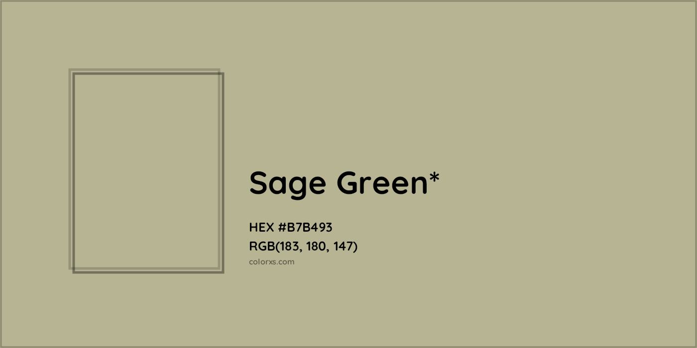 HEX #B7B493 Color Name, Color Code, Palettes, Similar Paints, Images