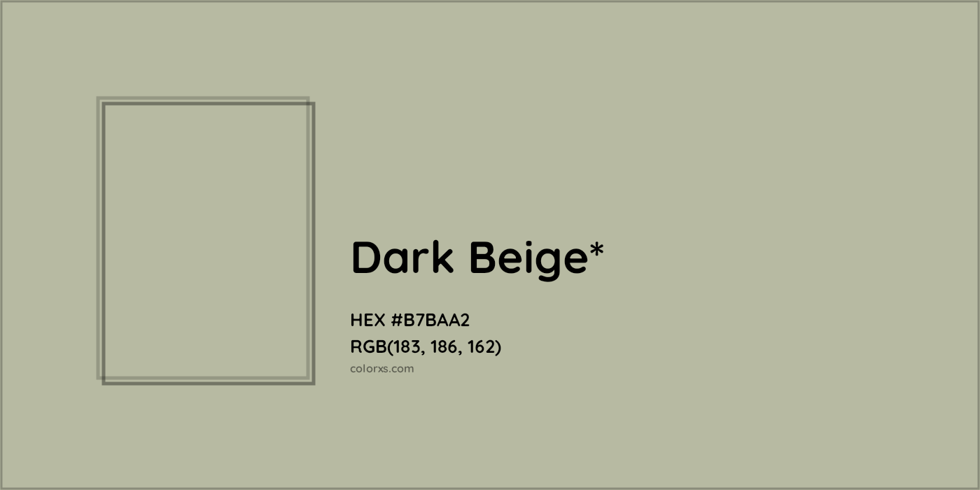 HEX #B7BAA2 Color Name, Color Code, Palettes, Similar Paints, Images