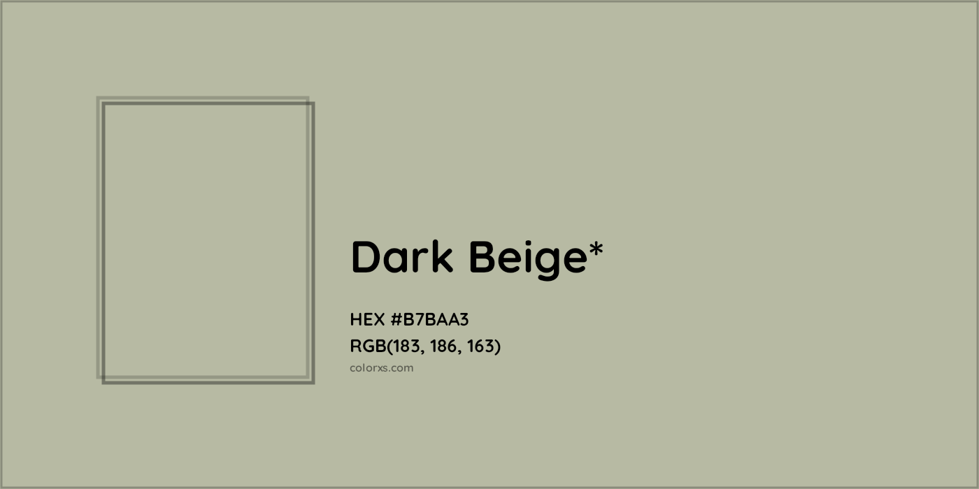HEX #B7BAA3 Color Name, Color Code, Palettes, Similar Paints, Images