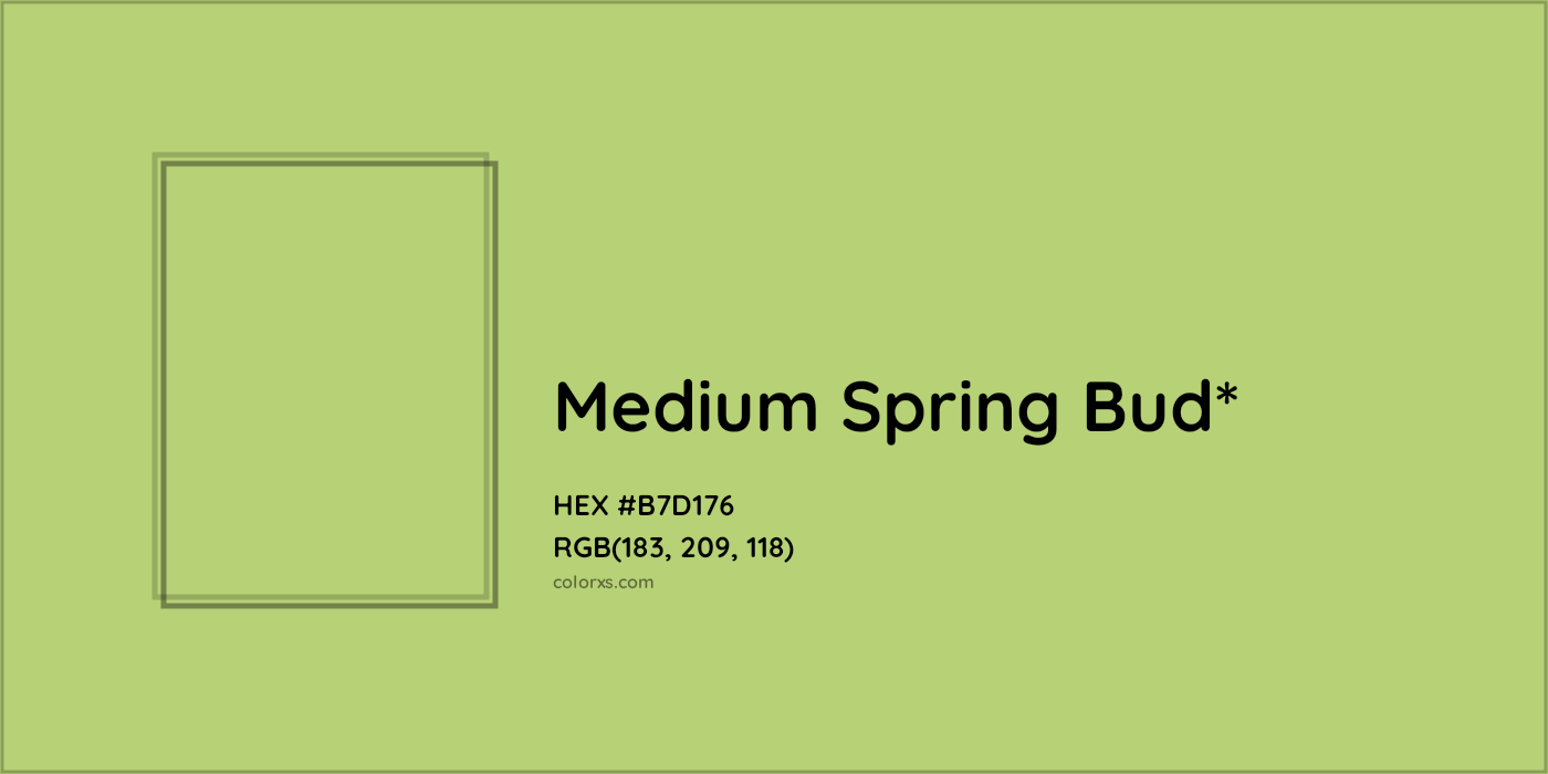 HEX #B7D176 Color Name, Color Code, Palettes, Similar Paints, Images