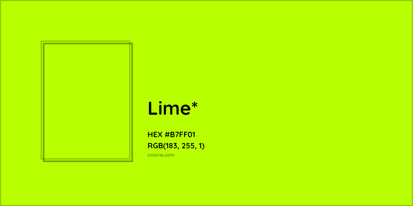 HEX #B7FF01 Color Name, Color Code, Palettes, Similar Paints, Images