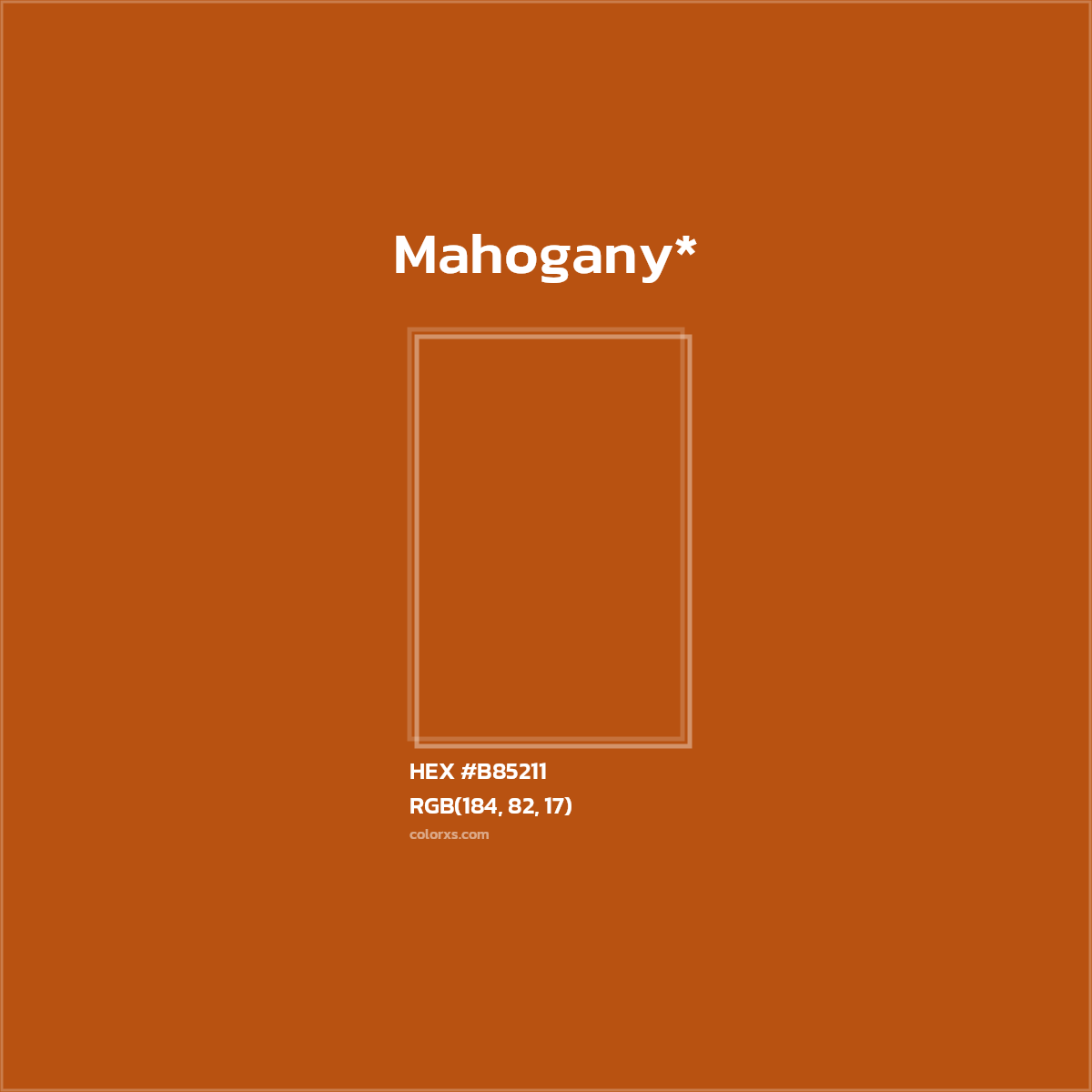 HEX #B85211 Color Name, Color Code, Palettes, Similar Paints, Images