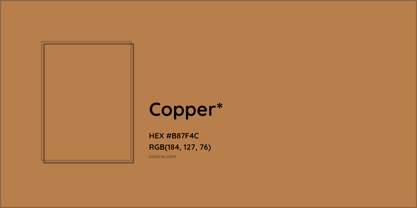 HEX #B87F4C Color Name, Color Code, Palettes, Similar Paints, Images