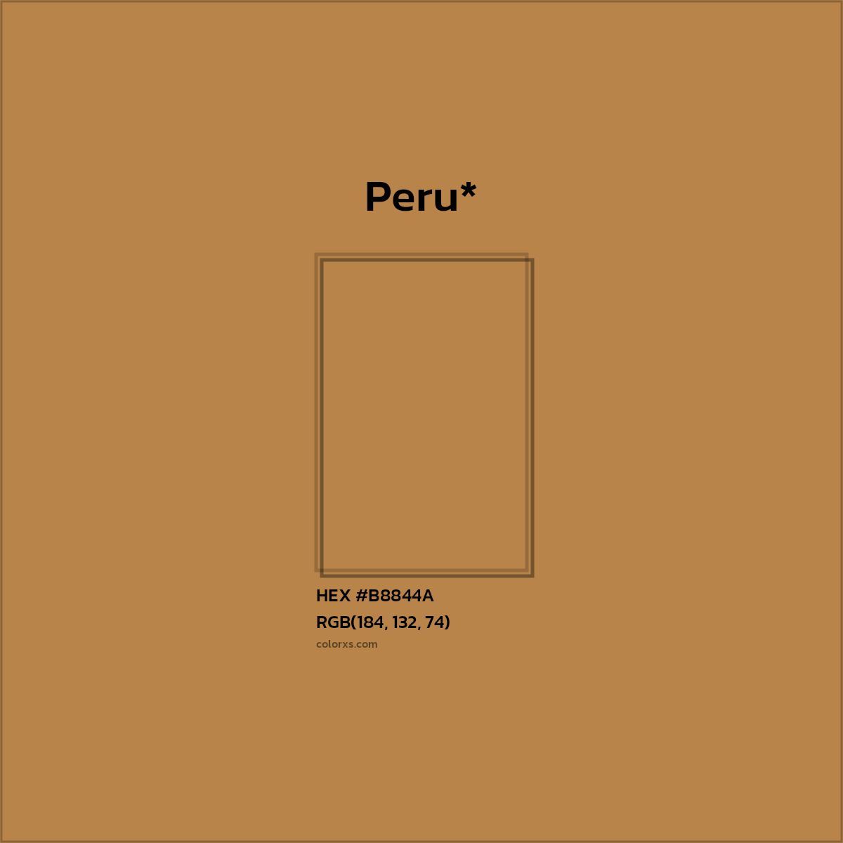 HEX #B8844A Color Name, Color Code, Palettes, Similar Paints, Images