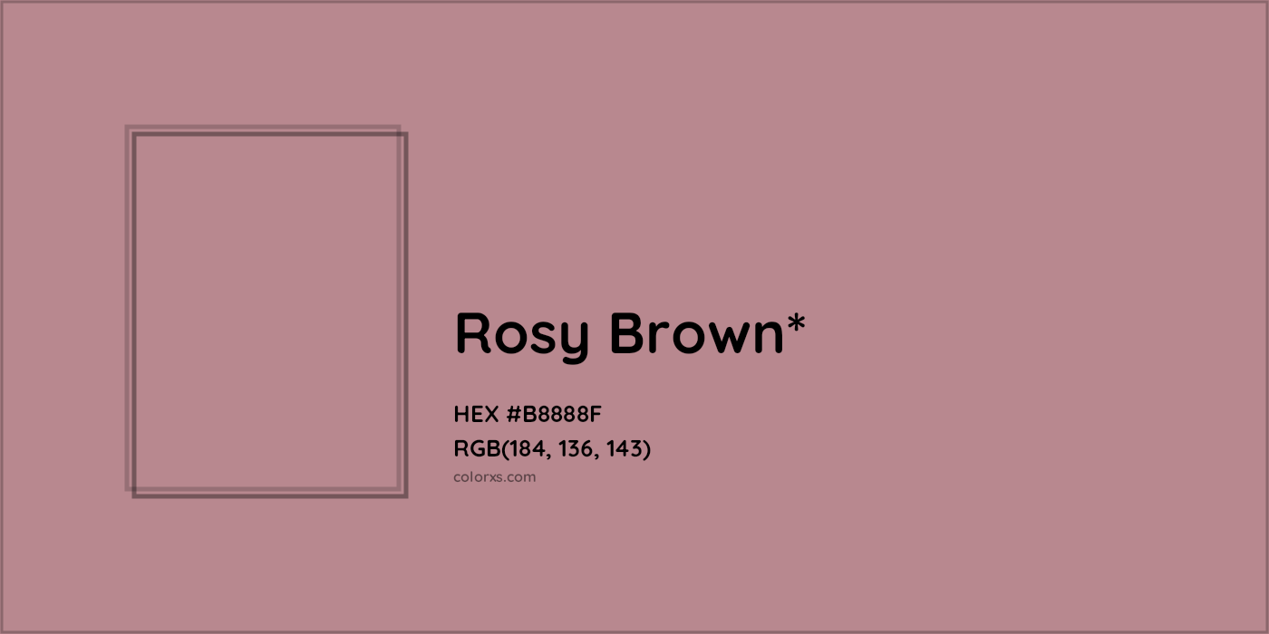 HEX #B8888F Color Name, Color Code, Palettes, Similar Paints, Images