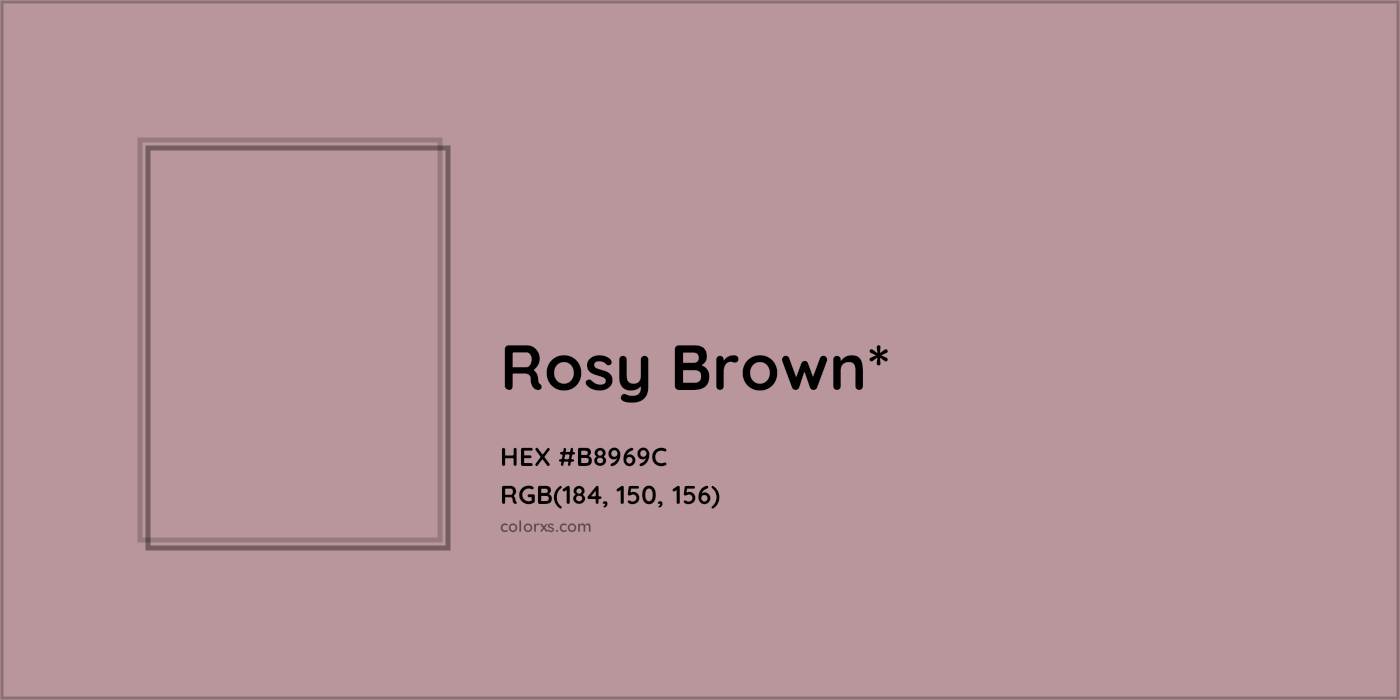 HEX #B8969C Color Name, Color Code, Palettes, Similar Paints, Images