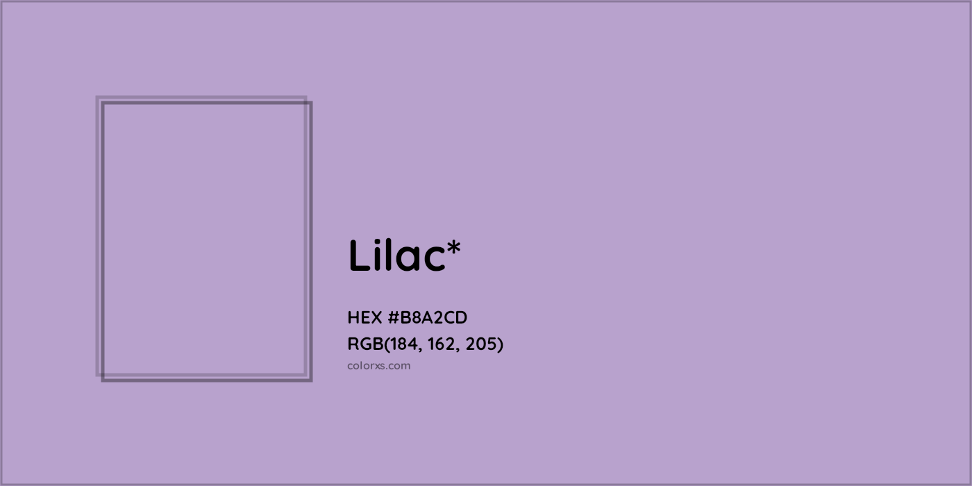 HEX #B8A2CD Color Name, Color Code, Palettes, Similar Paints, Images