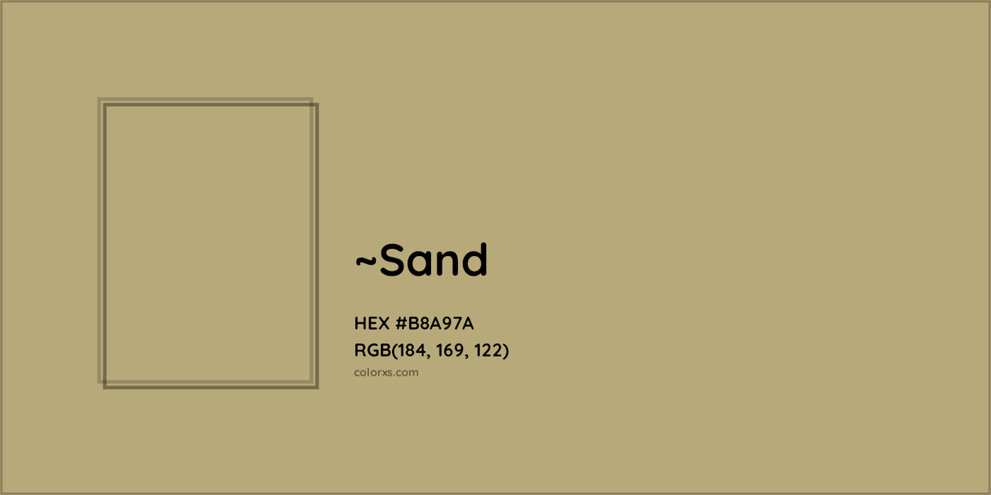 HEX #B8A97A Color Name, Color Code, Palettes, Similar Paints, Images