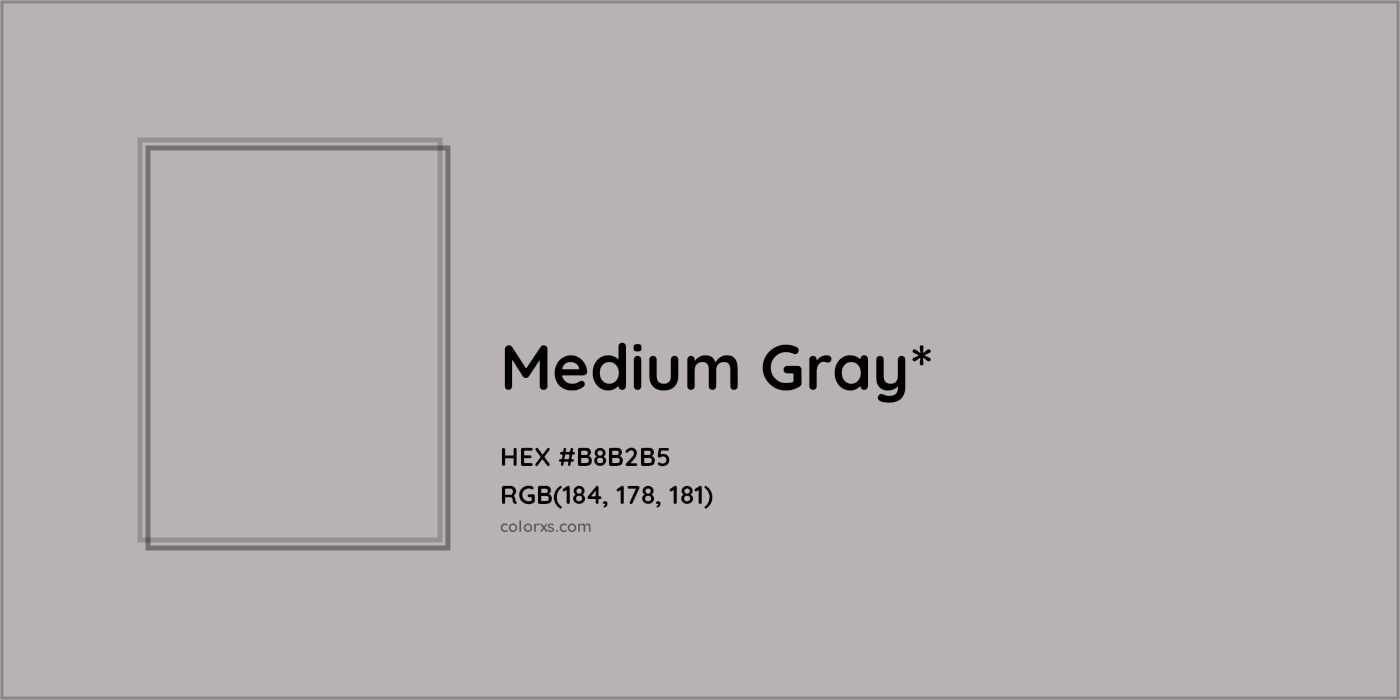 HEX #B8B2B5 Color Name, Color Code, Palettes, Similar Paints, Images