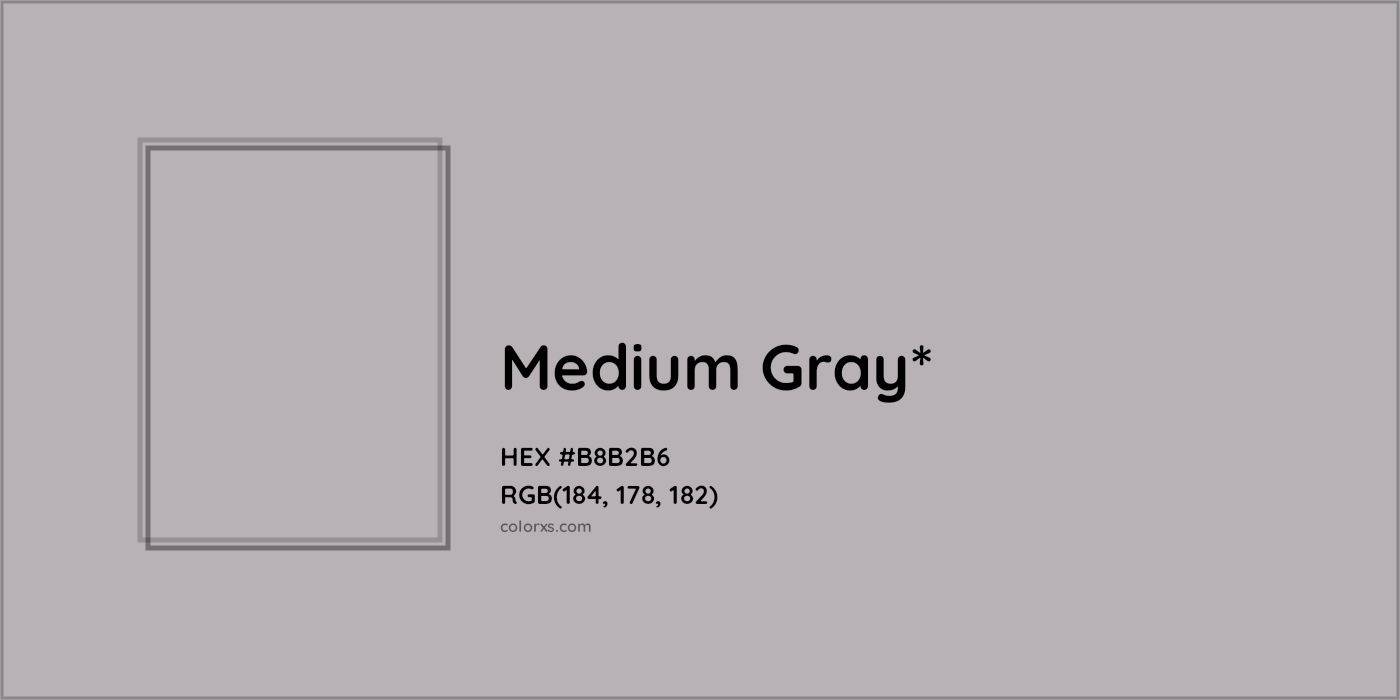 HEX #B8B2B6 Color Name, Color Code, Palettes, Similar Paints, Images