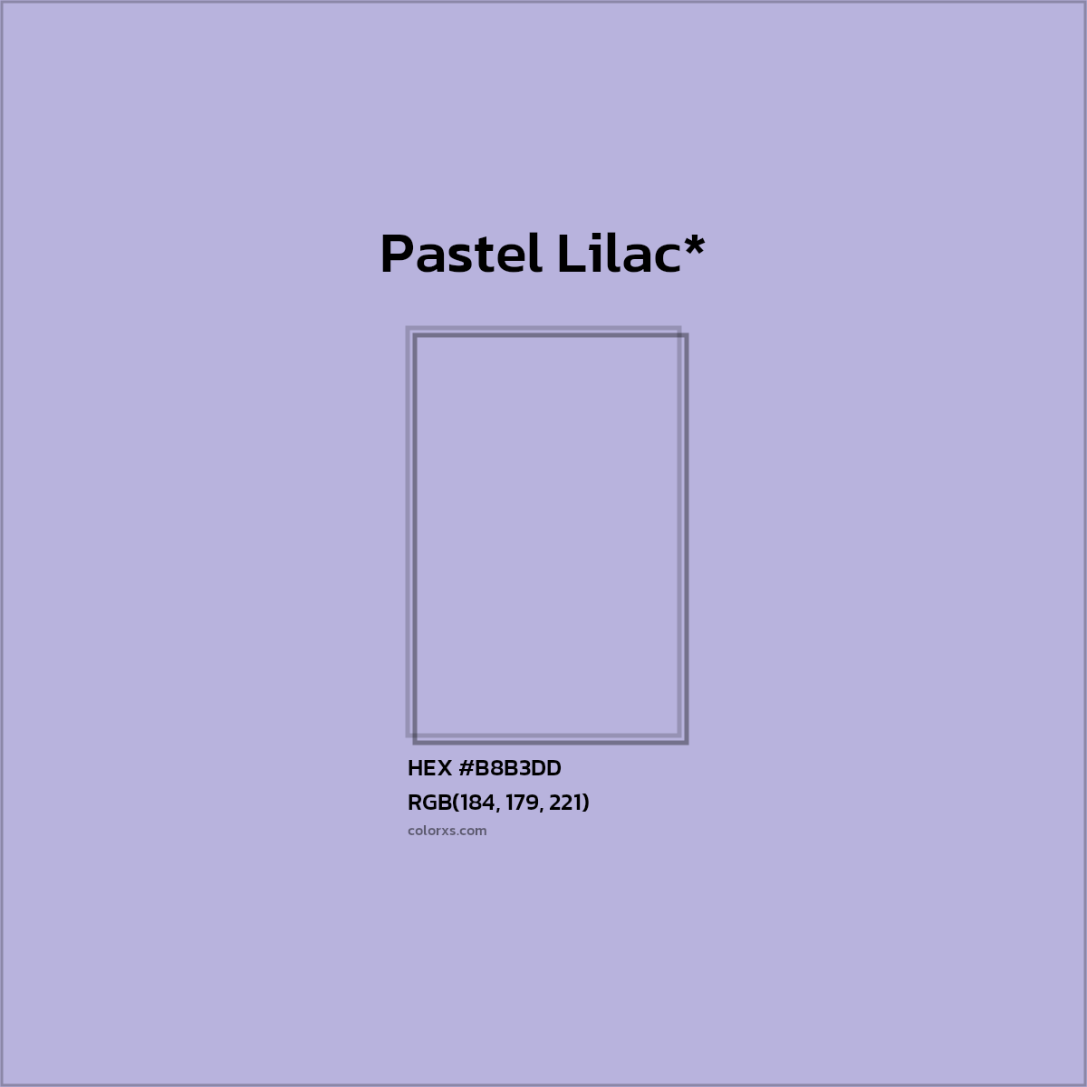 HEX #B8B3DD Color Name, Color Code, Palettes, Similar Paints, Images