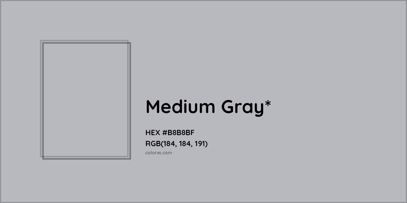 HEX #B8B8BF Color Name, Color Code, Palettes, Similar Paints, Images