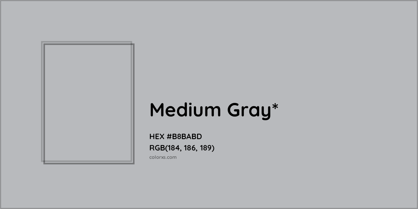 HEX #B8BABD Color Name, Color Code, Palettes, Similar Paints, Images