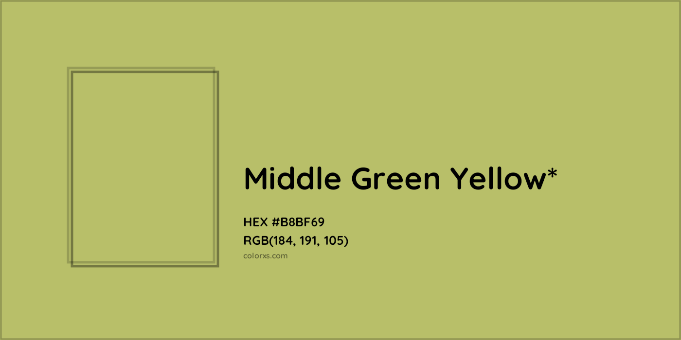 HEX #B8BF69 Color Name, Color Code, Palettes, Similar Paints, Images