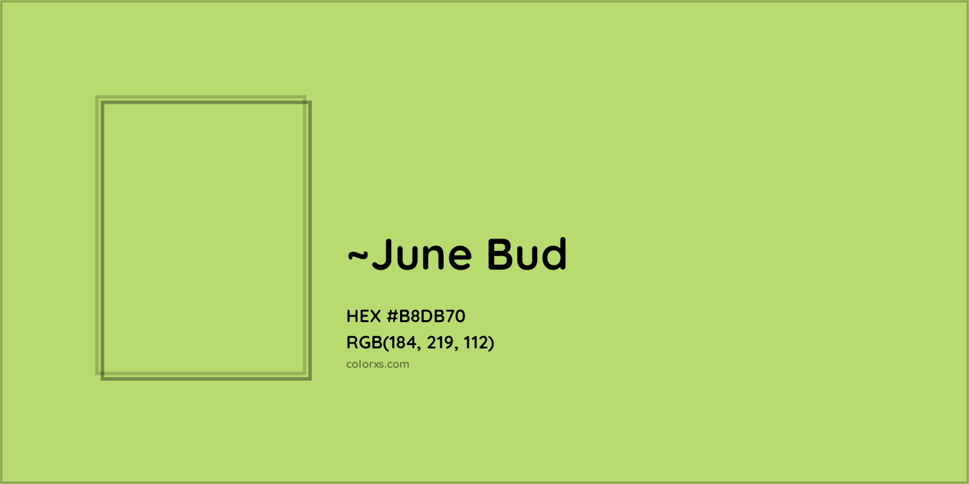 HEX #B8DB70 Color Name, Color Code, Palettes, Similar Paints, Images