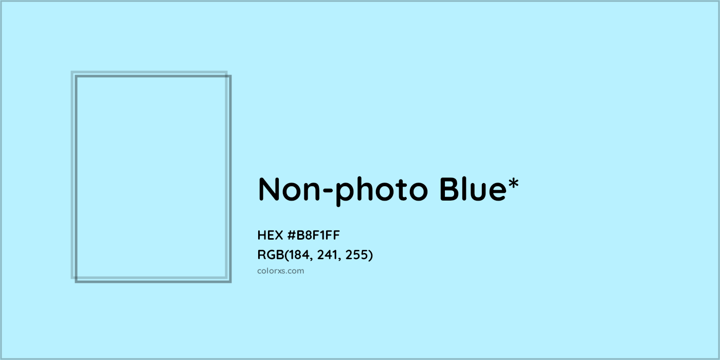 HEX #B8F1FF Color Name, Color Code, Palettes, Similar Paints, Images