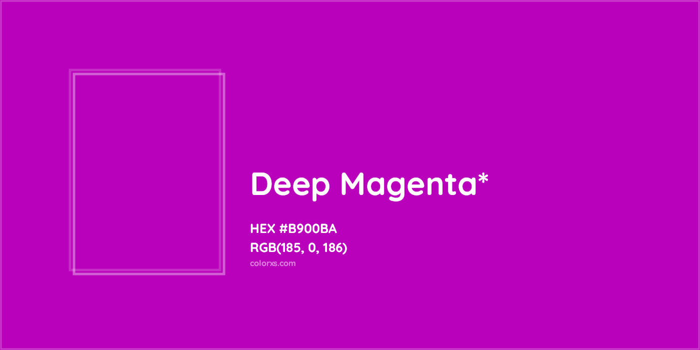 HEX #B900BA Color Name, Color Code, Palettes, Similar Paints, Images