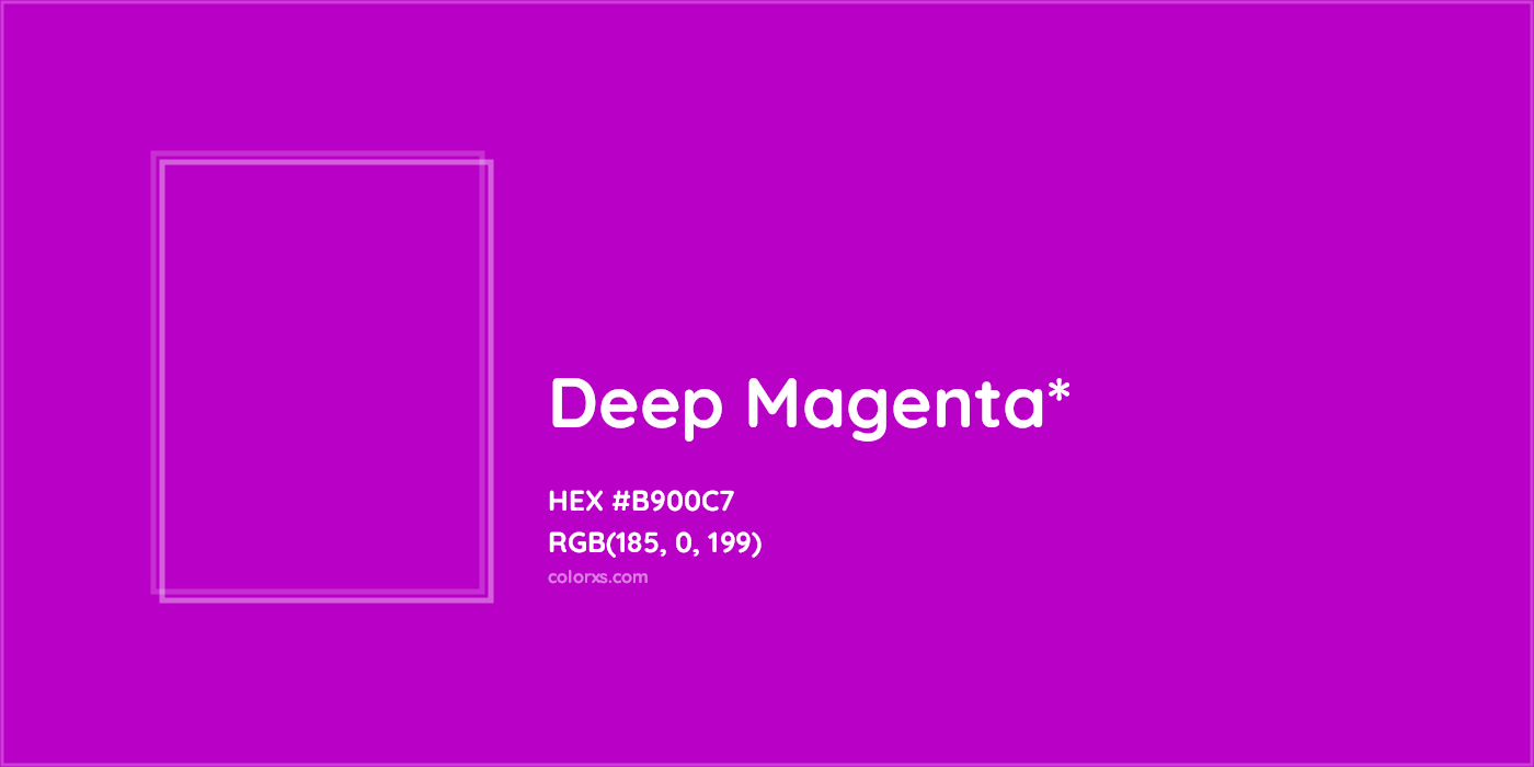 HEX #B900C7 Color Name, Color Code, Palettes, Similar Paints, Images