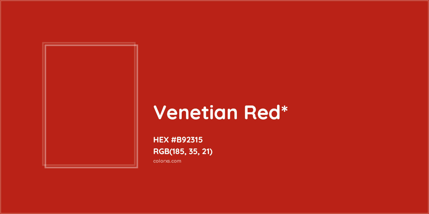 HEX #B92315 Color Name, Color Code, Palettes, Similar Paints, Images
