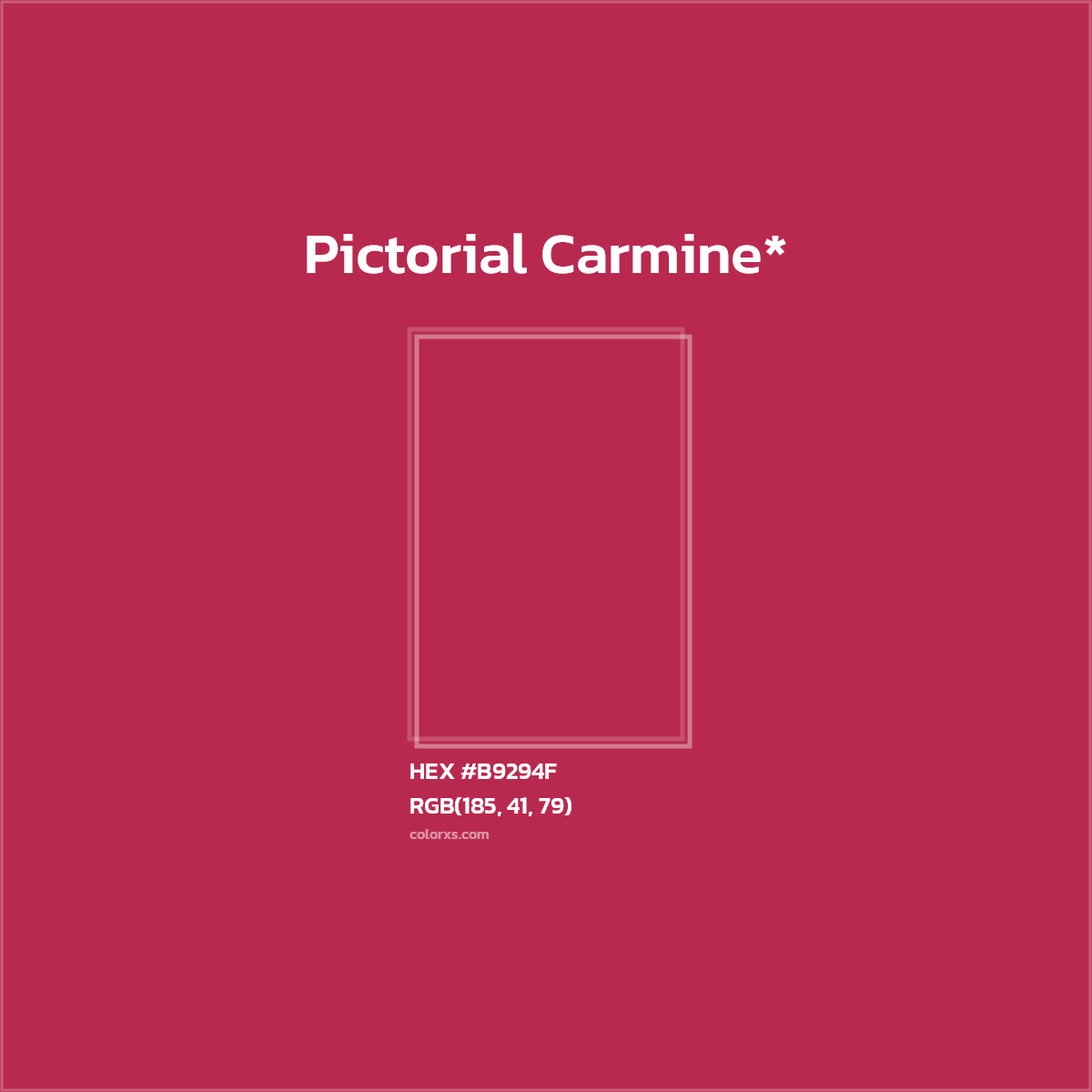 HEX #B9294F Color Name, Color Code, Palettes, Similar Paints, Images