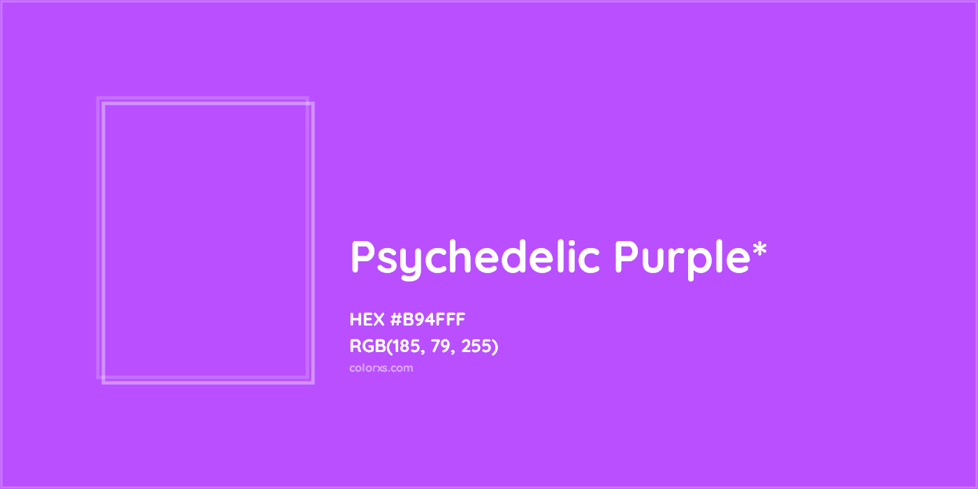 HEX #B94FFF Color Name, Color Code, Palettes, Similar Paints, Images