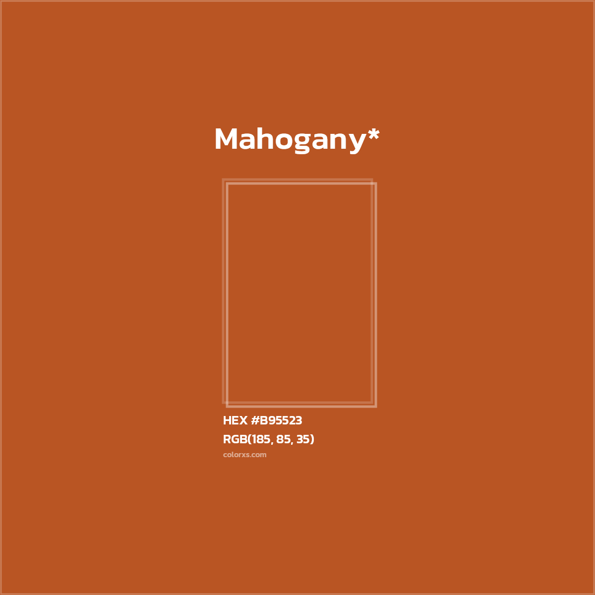 HEX #B95523 Color Name, Color Code, Palettes, Similar Paints, Images