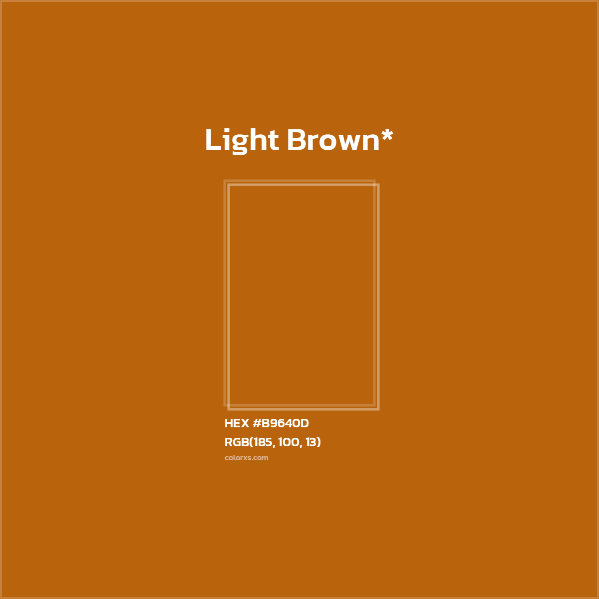 HEX #B9640D Color Name, Color Code, Palettes, Similar Paints, Images