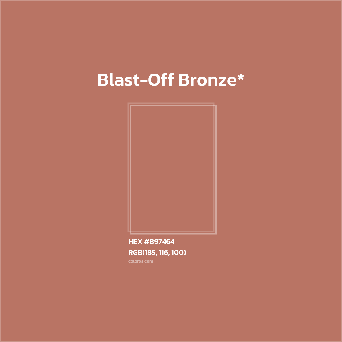 HEX #B97464 Color Name, Color Code, Palettes, Similar Paints, Images