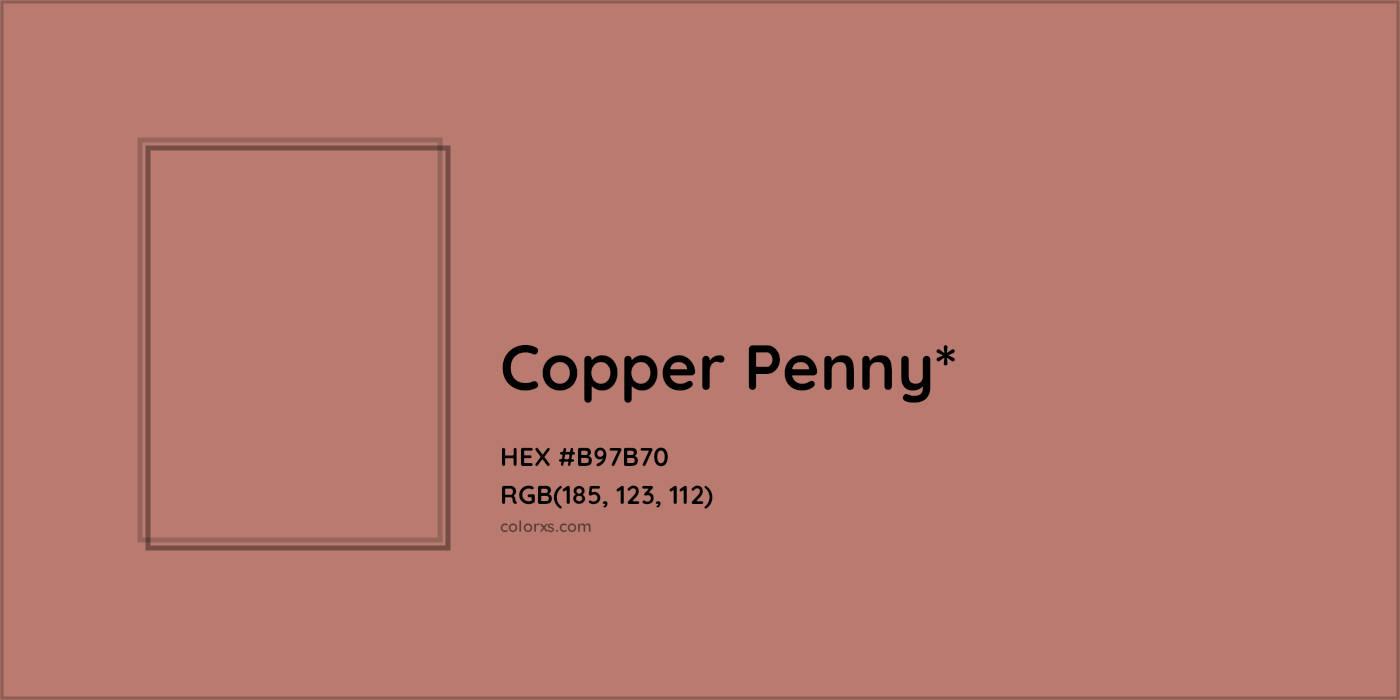 HEX #B97B70 Color Name, Color Code, Palettes, Similar Paints, Images