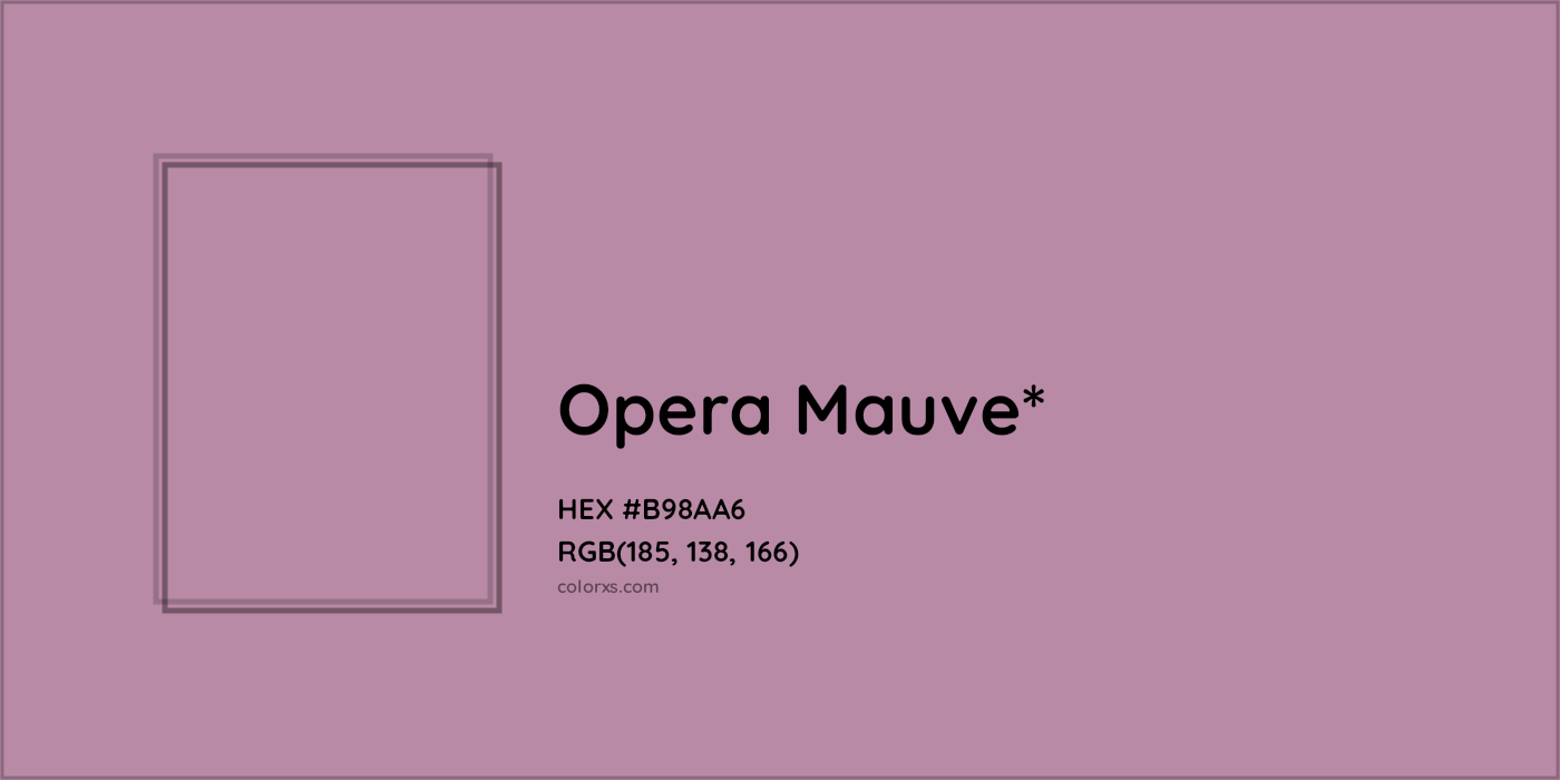 HEX #B98AA6 Color Name, Color Code, Palettes, Similar Paints, Images